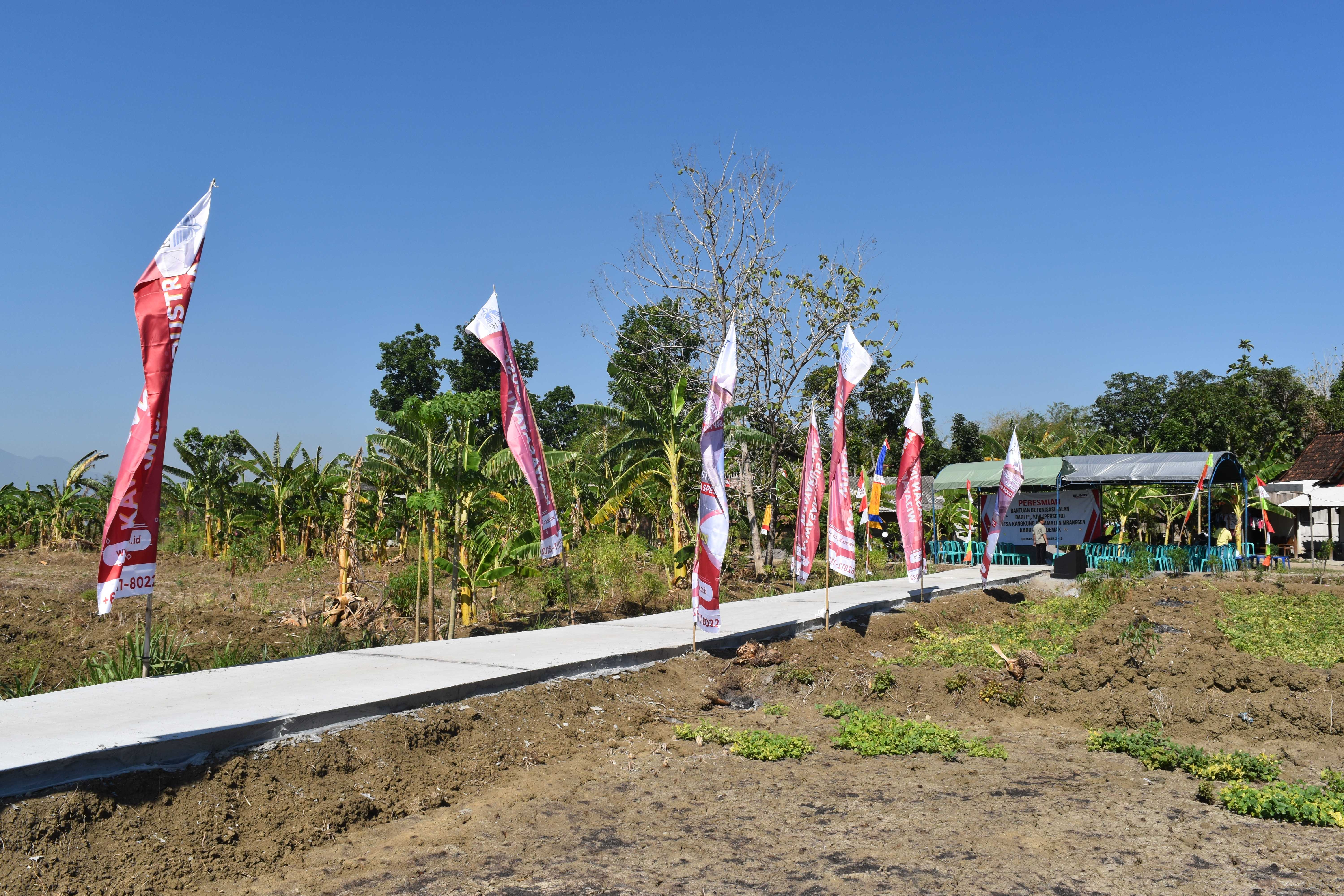 KIW RESMIKAN BANTUAN BETONISASI JALAN (1)